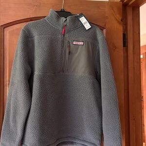 Vineyard Vines Sherpa 1/2 zip